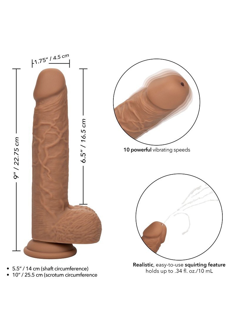 CalExotics squirting fuck stick 15 CalExotics | Squirting Dildo | 23cm | Vibrating