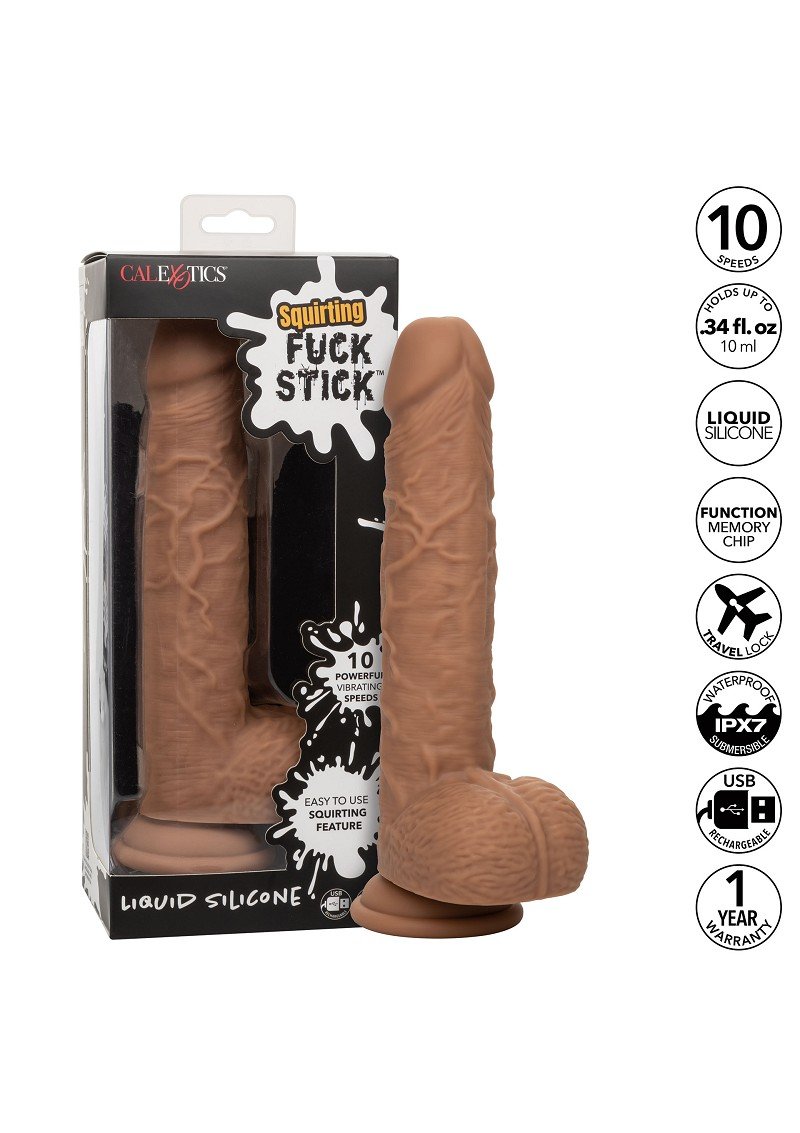 CalExotics squirting fuck stick 16 CalExotics | Squirting Dildo | 23cm | Vibrating