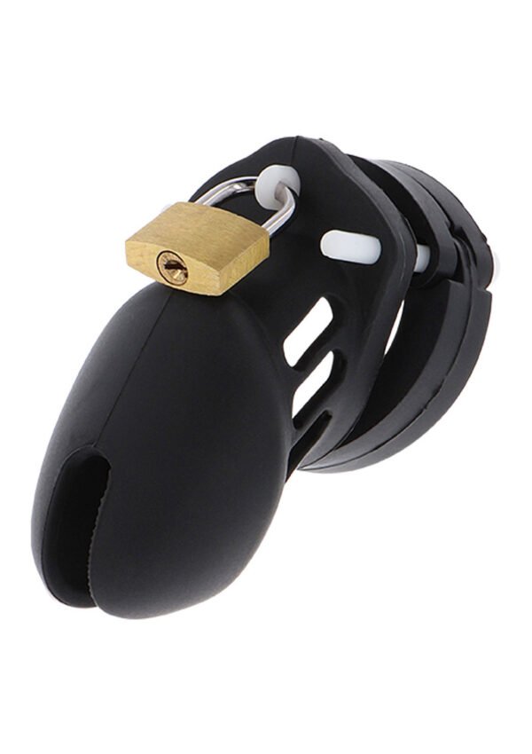 Chastity Cock Cage Silicone S with lock