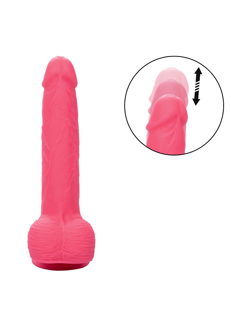 Dildo CalExotics stud rechargeable rumbling & thrusting 3 CalExotics | Dildo Rechargeable Rumbling