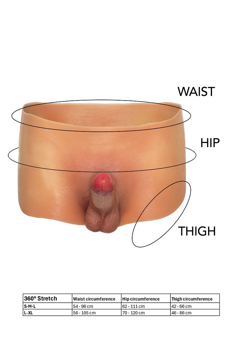 Hidden Desire Alter Ego Boxershort With Penis (18 cm) 7 Boxershort w/penis Hidden Desire Alter Ego 18cm