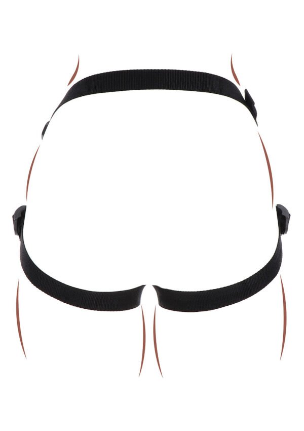 10141_PURPLE_011 Strap-On ToyJoy | Lace Harness