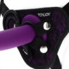 10141_PURPLE_013 Strap-On ToyJoy | Lace Harness