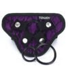 10141_PURPLE_07 Strap-On ToyJoy | Lace Harness