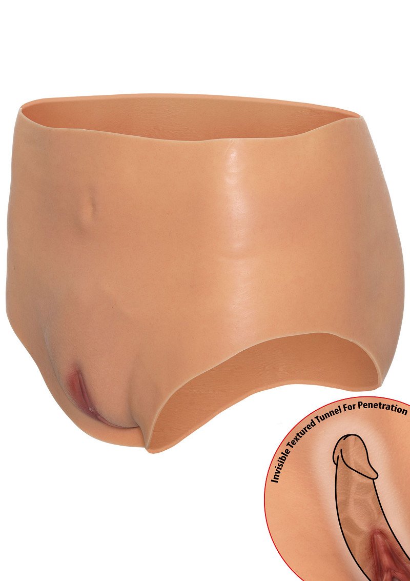 16990_SKIN_01 Vagina Brief Hidden Desire | Open High Waist