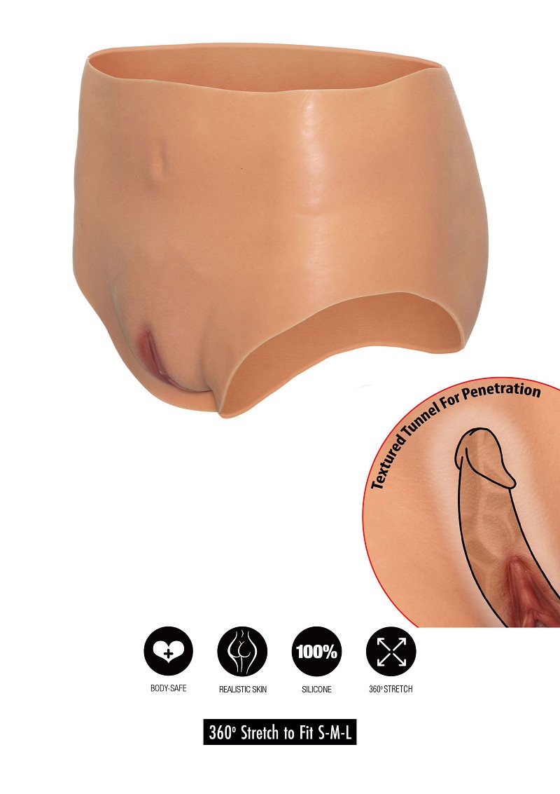 Vagina Brief Hidden Desire | Open High Waist