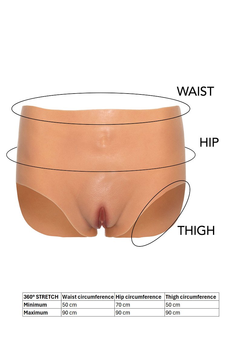 Vagina Brief Hidden Desire | Open High Waist