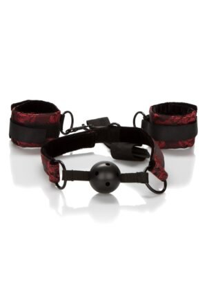CalExotics | Breathable Ball Gag With Cuffs