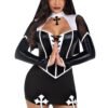 88247_BLACK_01 Leg Avenue | Holy Hottie Dress Roleplay