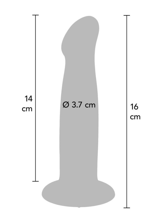 ToyJoy | Harness Dong Goodhead Silicone 16 cm