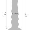 ToyJoy | Harness Dong Ribbed Silicone 16 cm