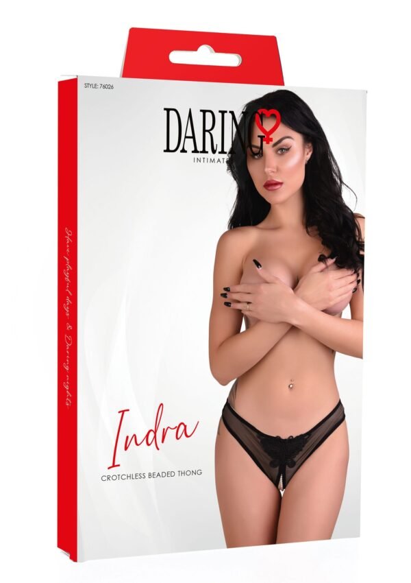 Daring Intimates | Crotchless Beaded Thong