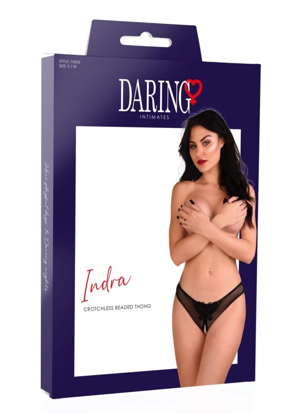 Daring Intimates | Crotchless Beaded Thong