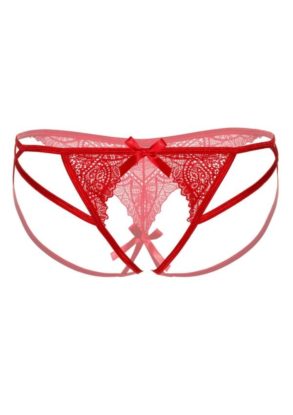 Daring Intimates | Strappy Crotchless Tanga