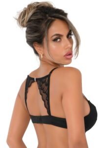 76232_BLACK_02 Daring Intimates | Push Up bra with racerback