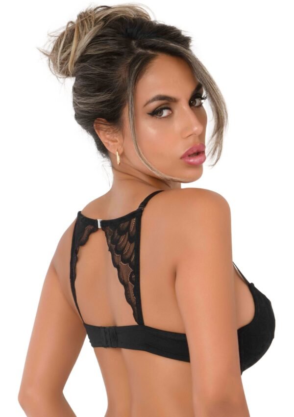 76232_BLACK_02 Daring Intimates | Push Up bra with racerback