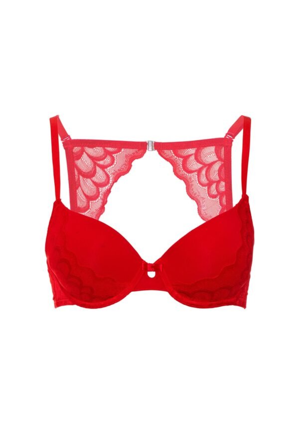 76232_RED_06 Daring Intimates | Push Up bra with racerback