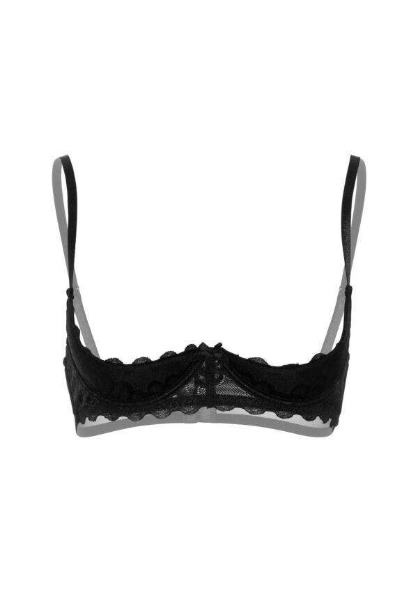 76234_BLACK_06 Daring Intimates | Day & Night 1/4 cup bra