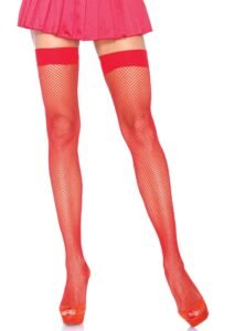 85088_RED_01_7df71b9c-f7a7-40c0-a271-b626bb639944 Leg Avenue | Nylon Fishnet Thigh Highs