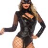 88227_BLACK_01 Leg Avenue | Villainess Vixen Bodysuit
