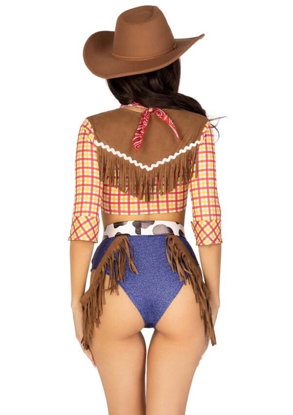 88244_MULTICOLOR_02 Leg Avenue | Playful Cowboy Top and Pants
