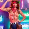 88244_MULTICOLOR_04 Leg Avenue | Playful Cowboy Top and Pants