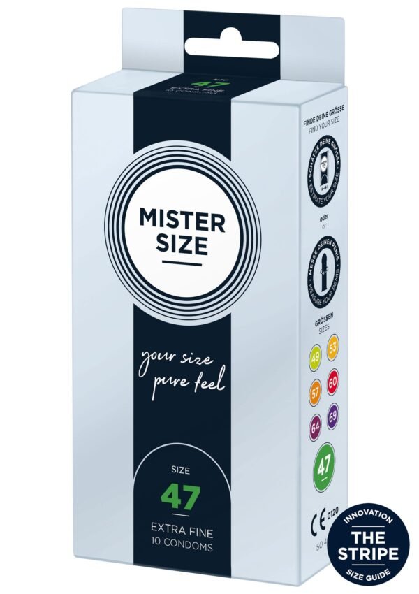 Mister Size | Size 47mm - 69 mm Condoms 10pcs