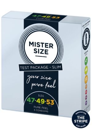 Mister Size | Size 47-49-53mm 3-pack