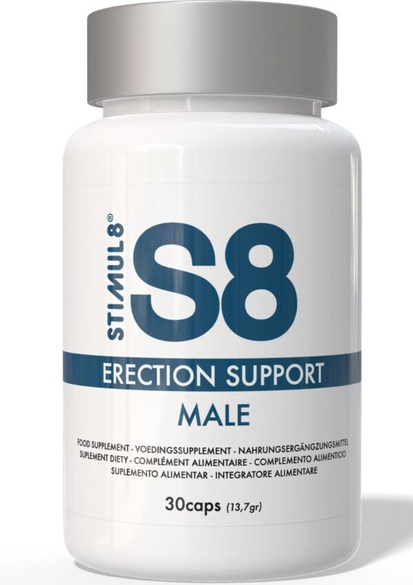 Stimul8 S8 | Erection Support Tabs 30 pcs