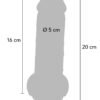 11236_SKIN_010 ToyJoy | Get Real Deluxe Dual Density Dildo TPE