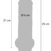 ToyJoy | Get Real Deluxe Dual Density Dildo TPE