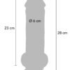 ToyJoy | Get Real Deluxe Dual Density Dildo TPE