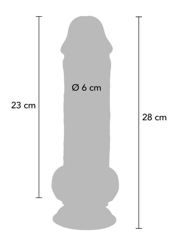 11239_SKIN_09 ToyJoy | Get Real Deluxe Dual Density Dildo TPE