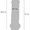 ToyJoy | Get Real Deluxe Dual Density Dildo TPE