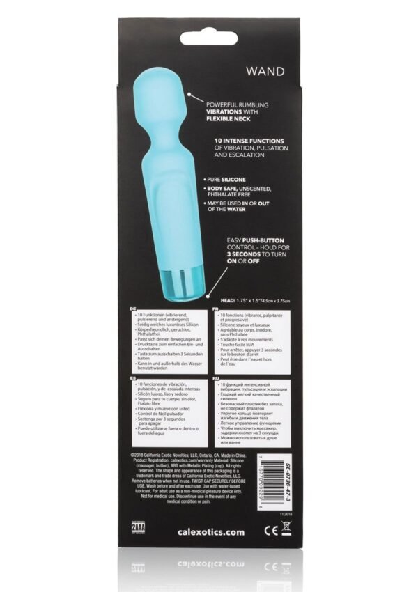 CalExotics | Eden Wand Massager Aqua