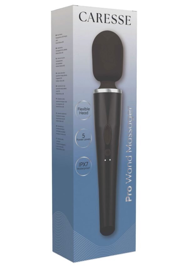 15010_BLACK_02 Caresse | Pro Wand Massager