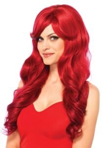 87801_RED_01_e96c72d4-ec97-4143-addb-215e1b318ab5 Leg Avenue | Long Wavy Stunning Wig Red