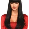 87802_BLACK_01_6d438f29-3ed5-439c-b194-c0fcd1886c04 Leg Avenue | Bangin' Long Straight Wig