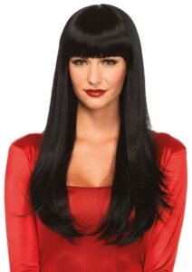 87802_BLACK_01_6d438f29-3ed5-439c-b194-c0fcd1886c04 Leg Avenue | Bangin' Long Straight Wig