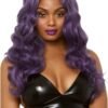 87805_PURPLE_04_e0b5cb1d-90e0-4b8a-a96f-bb18c508de7f Leg avenue Mermaid wave long wig purple