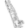 Dildo ToyJoy | Clear with balls 15, 18, 20cm