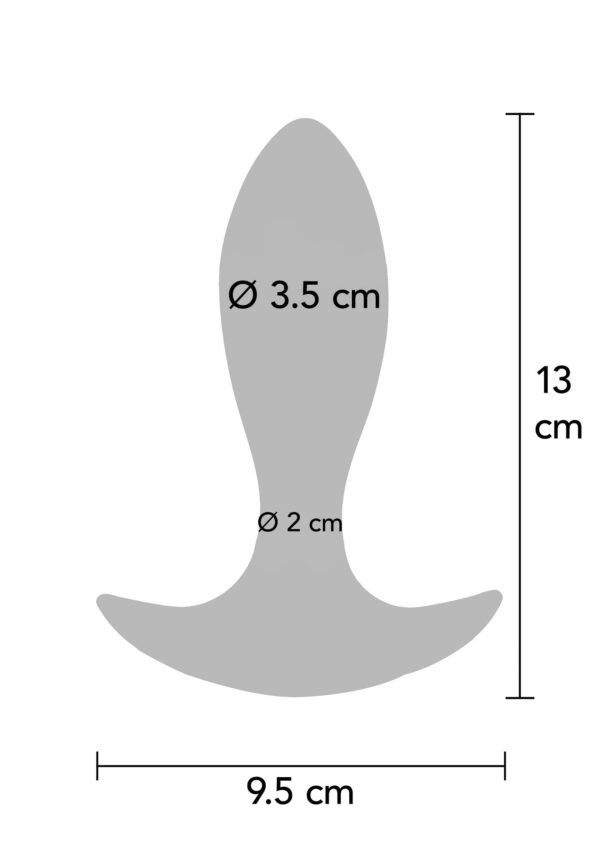 10220_BLUE_08 ToyJoy | The Brave Vibrating Anal Plug