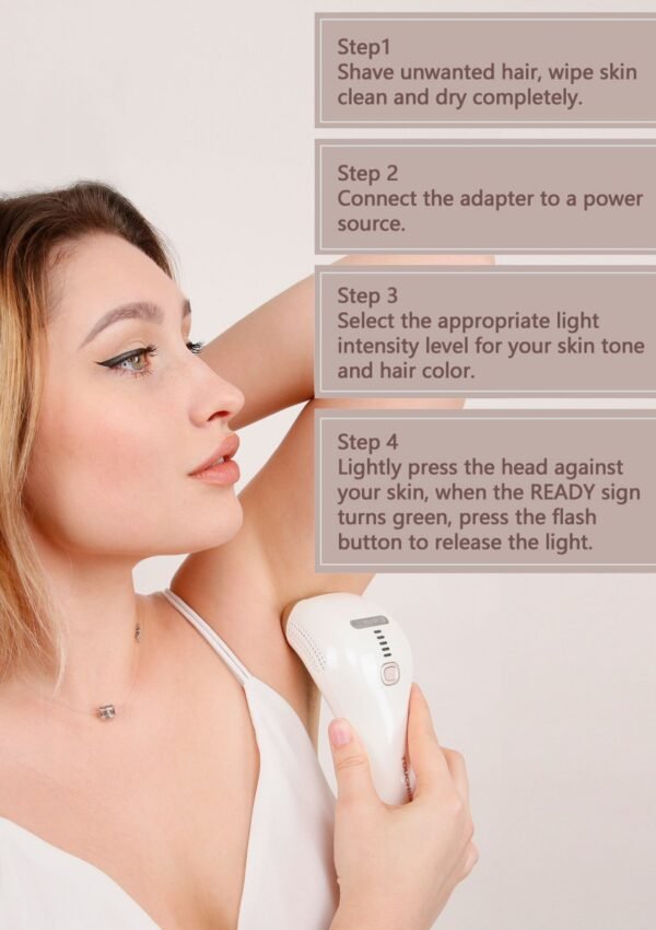 10972_WHITE_09_5d81fe91-47c1-41a5-bc35-5bb75630aa03 Mae B | IPL Hair Removal Device