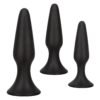 12617_BLACK_01_fca49e37-0037-4334-85aa-c2f7f75eafae CalExotics | Colt Silicone Anal Trainer Kit