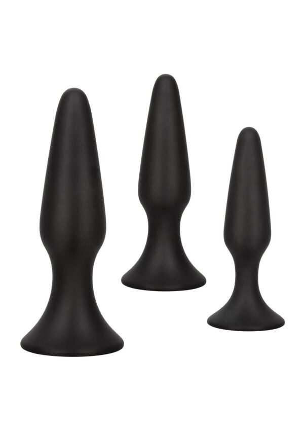 12617_BLACK_01_fca49e37-0037-4334-85aa-c2f7f75eafae CalExotics | Colt Silicone Anal Trainer Kit