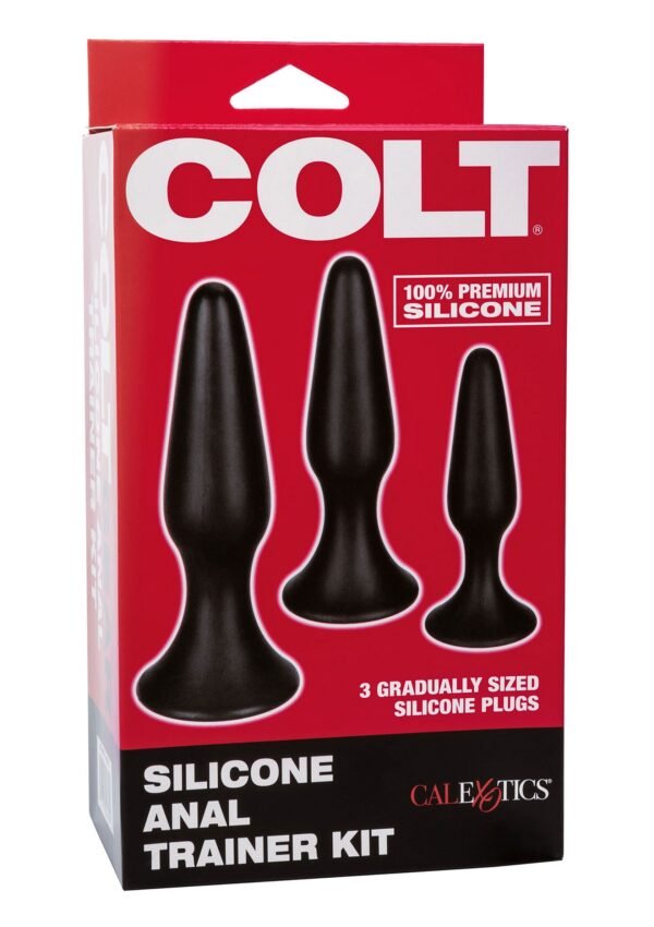12617_BLACK_02_8fec3895-9c1e-4fd9-875b-5a49ea70c802 CalExotics | Colt Silicone Anal Trainer Kit