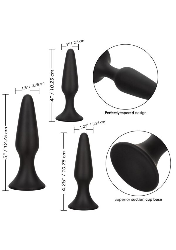 12617_BLACK_04_d07e6922-baf1-414f-a03b-5285a604d4df CalExotics | Colt Silicone Anal Trainer Kit