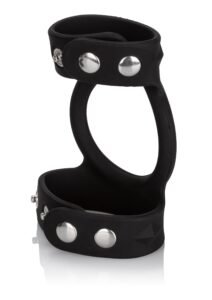 12719_BLACK_01_655fe48f-ab55-4ffc-a6a7-84f0c88a1a20 CalExotics | Silicone Tri-Snap C & B Cage