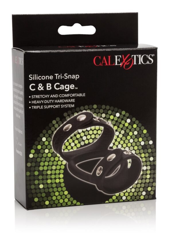 CalExotics | Silicone Tri-Snap C & B Cage