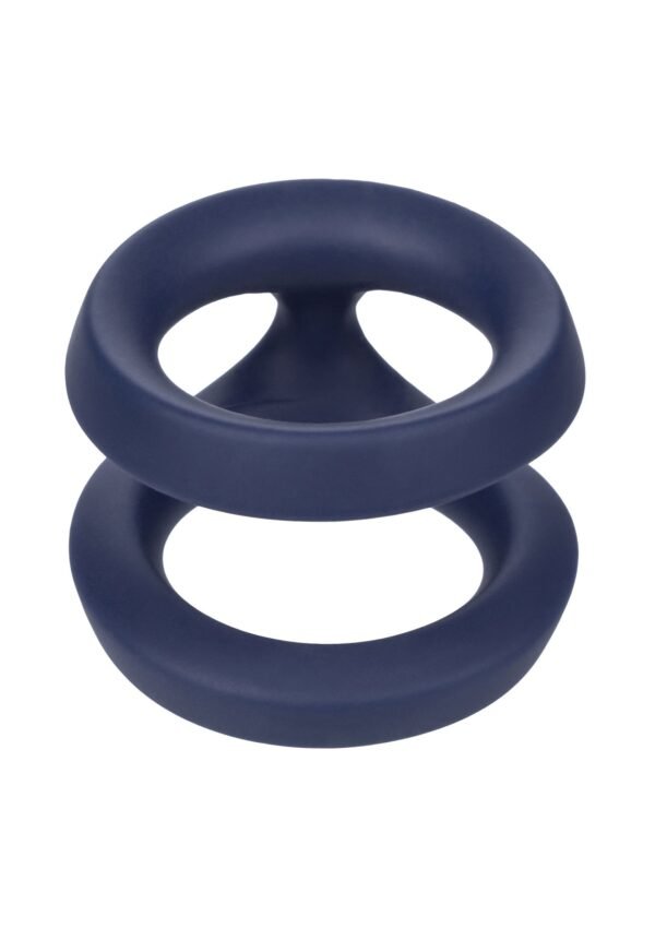 CalExotics | Viceroy Dual Cock Ring Blue
